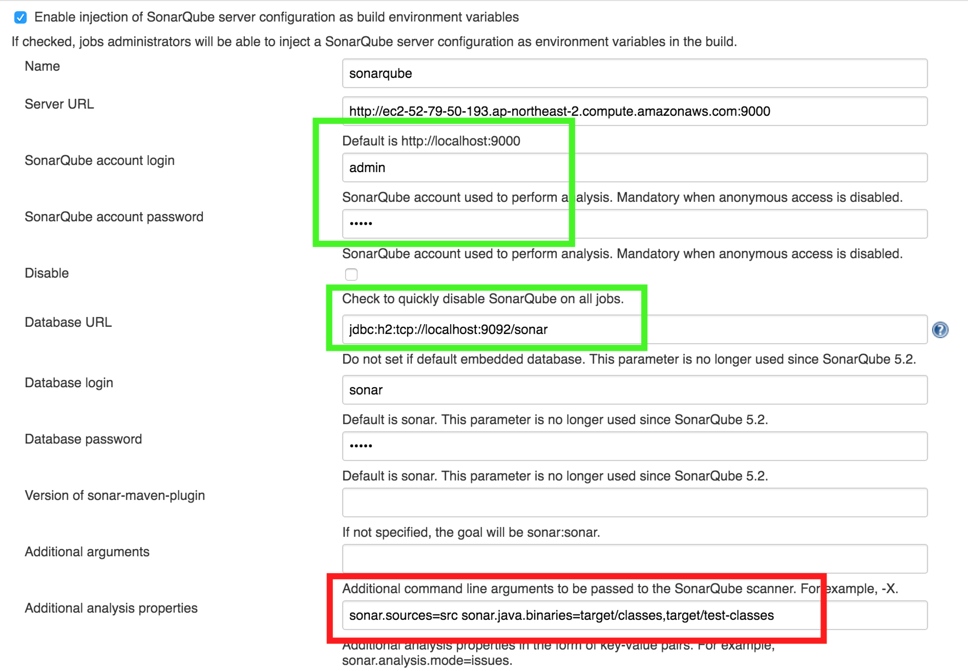 sonarqube-jenkins-config